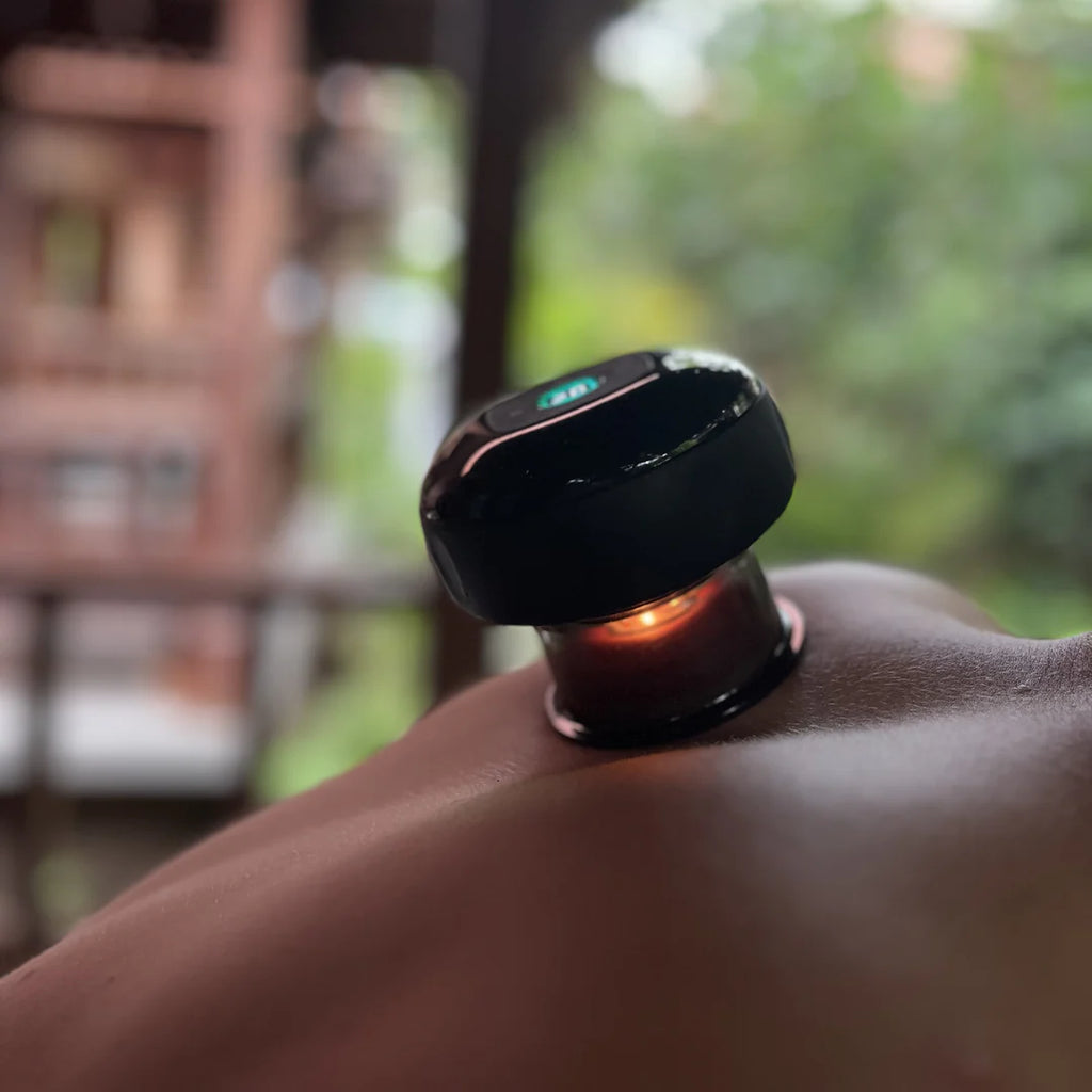 RelaxCupp - Schröpfmassagegerät mit Wärme- und Rotlichttherapie