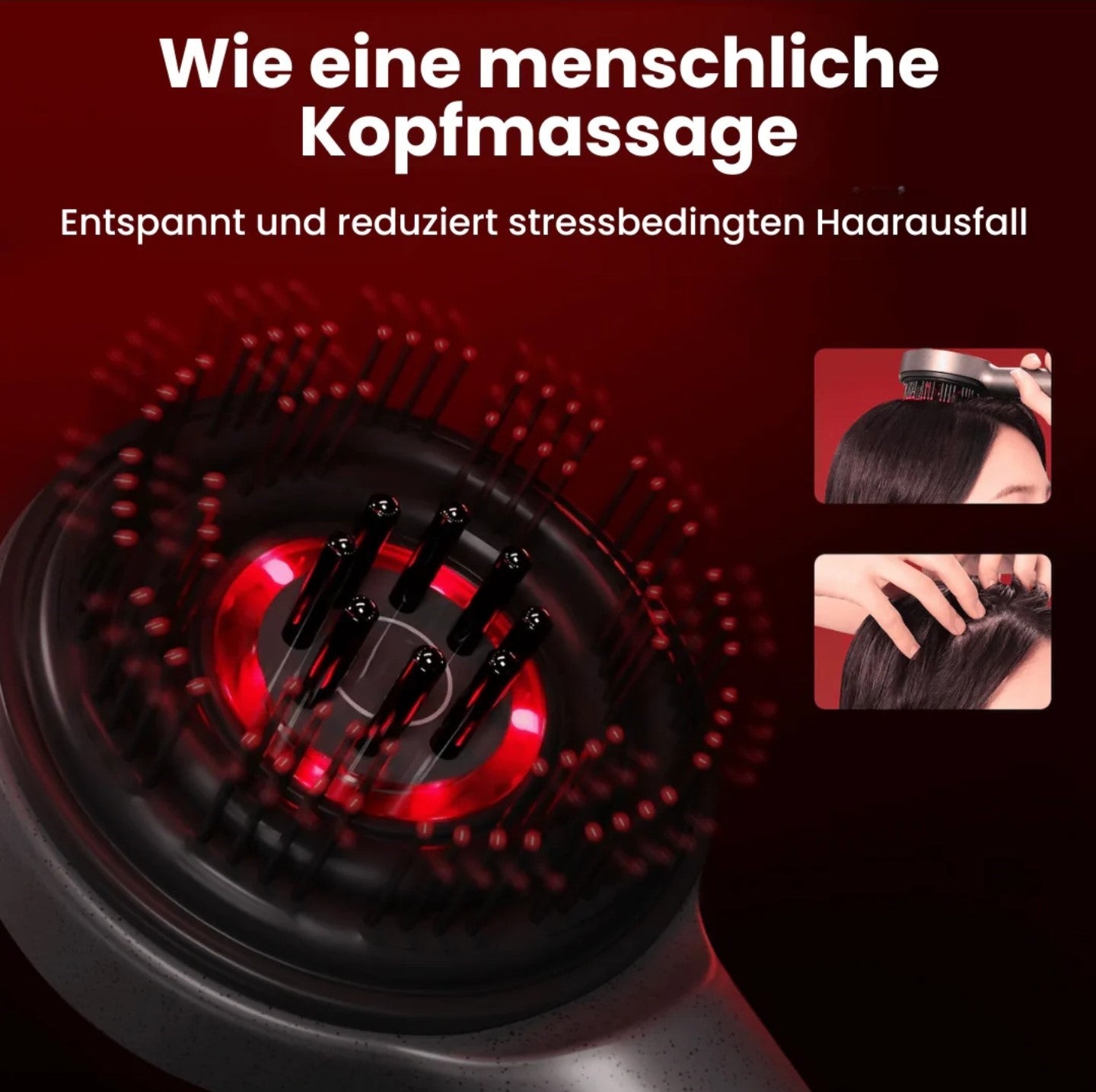 ScalpMassage Pro - Revolutionäre Massagebürste gegen Haarausfall