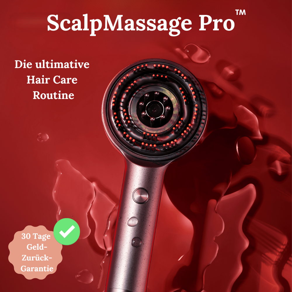 ScalpMassage Pro - Revolutionäre Massagebürste gegen Haarausfall